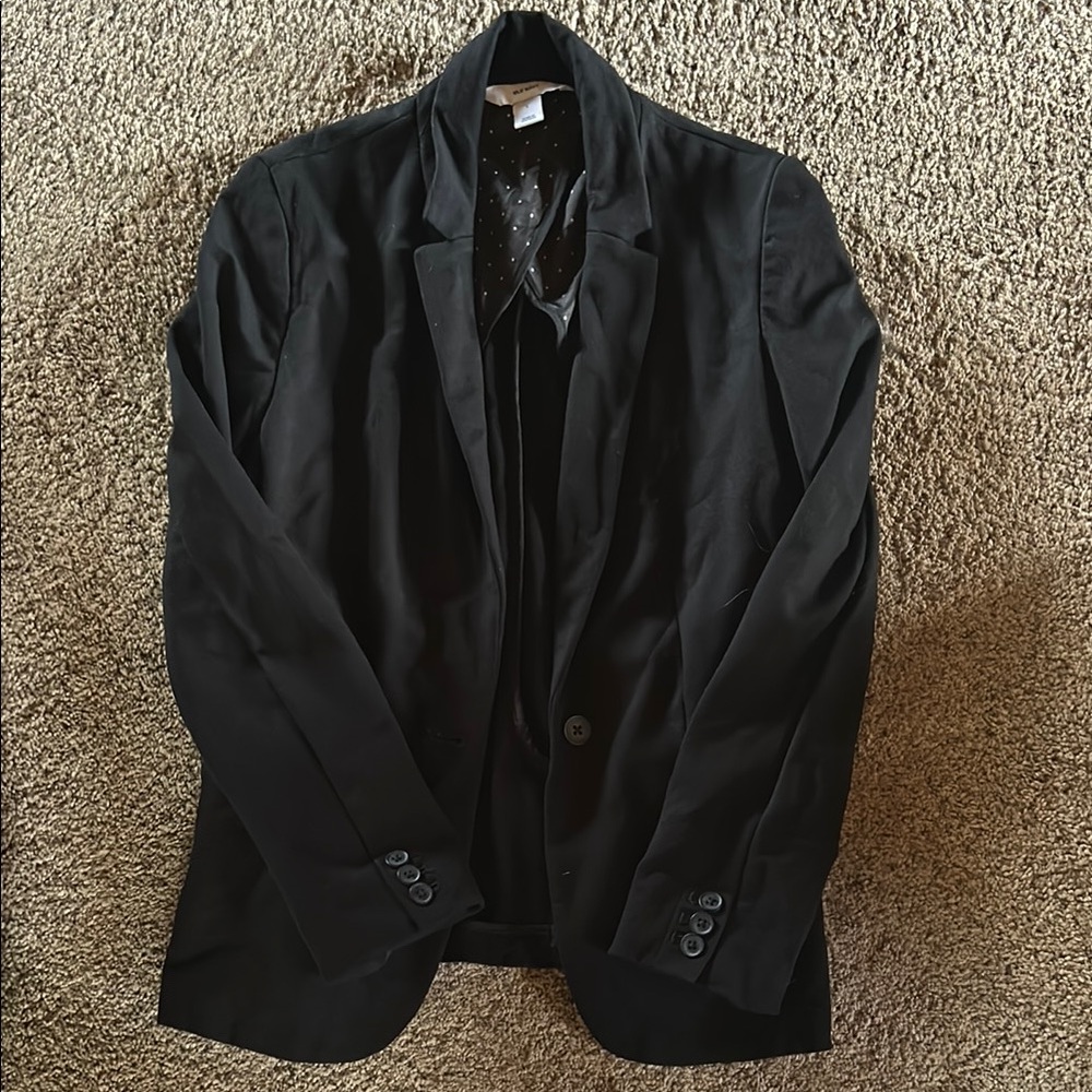Old Navy Sleek Black Jacket